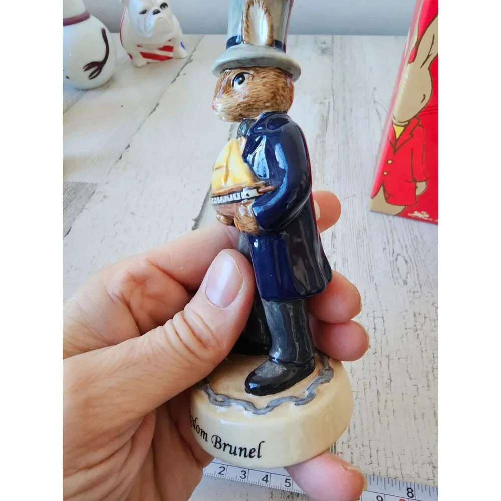 Royal doulton isambard Kingdom brunel DB 437 bunnykins bunny inventors ship sail